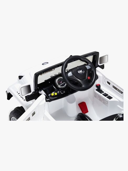 Alex's Garage Elbil Jeep, Hvit