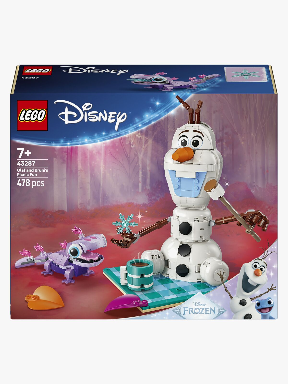 LEGO Disney Princess 43287 Olaf og Brunis piknikmoro