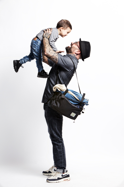 Love Radius Caravan Bag Hoftesete, Svart