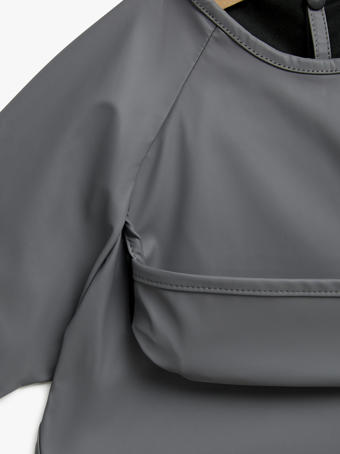 Beemoo CARE Bib  Langermet Smekke, Dark Grey