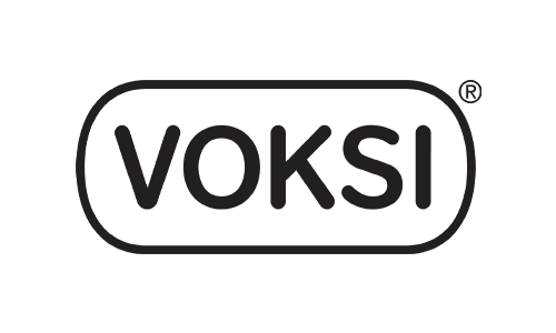 Voksi-logo med teksten 'Populære merker'.