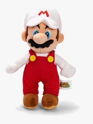 Super Mario Kosedyr Fire Mario 30 cm