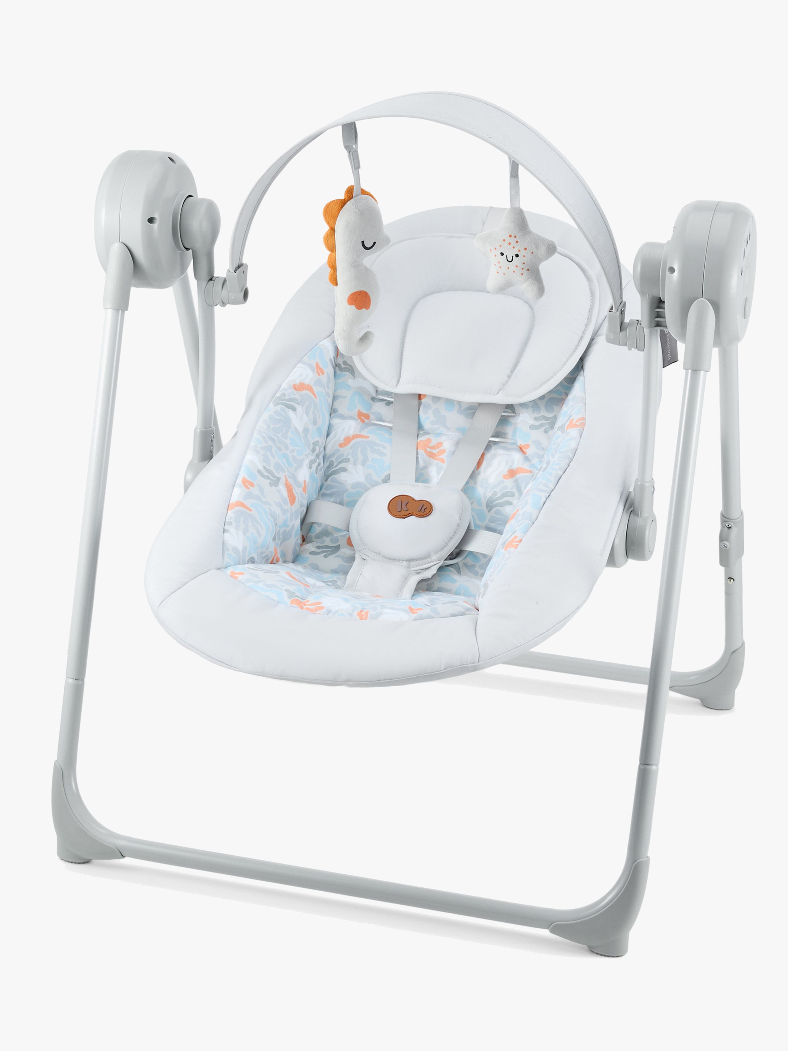 Kinderkraft Swingee Vippestol, Grey - Elektriske Vippestoler