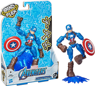 Marvel Avengers Bend And Flex Captain America Action-Figur