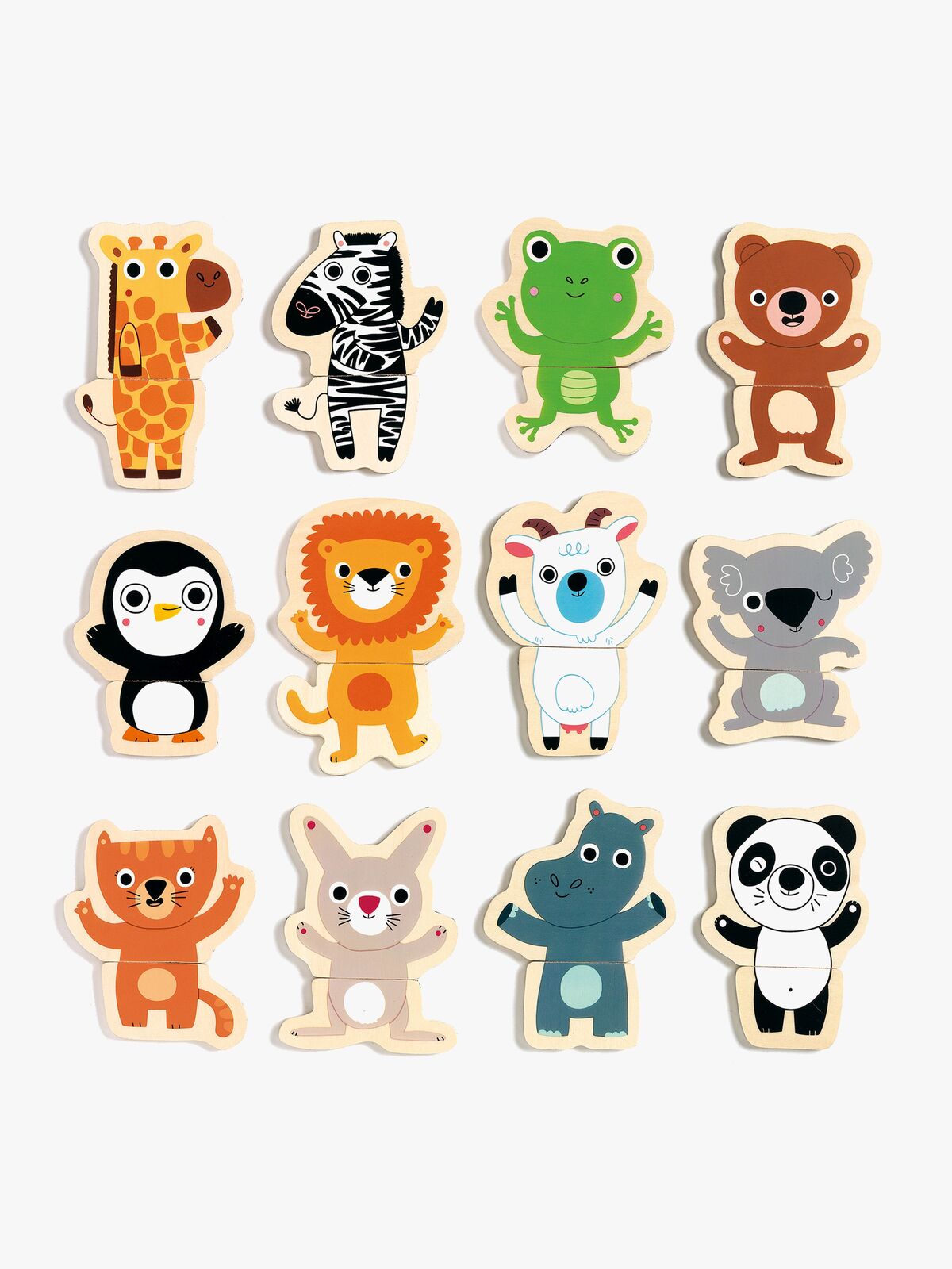 Djeco Magnetisk Puslespill Coucou 24 Brikker