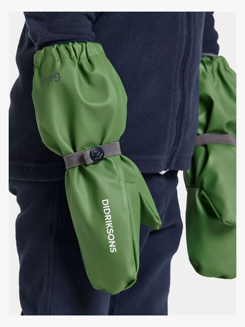 Didriksons Pileglove Fôrede Regnvotter, Algae Green