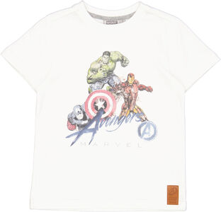Wheat Avengers T-Shirt, Off White