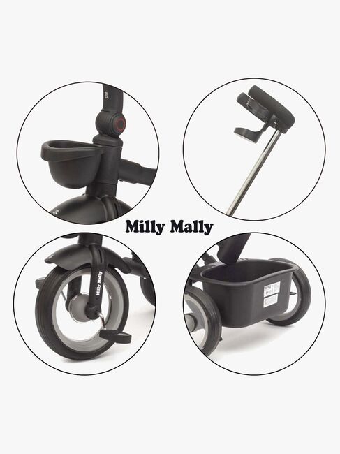 Milly Mally Twinkle Trehjulssykkel, Grå