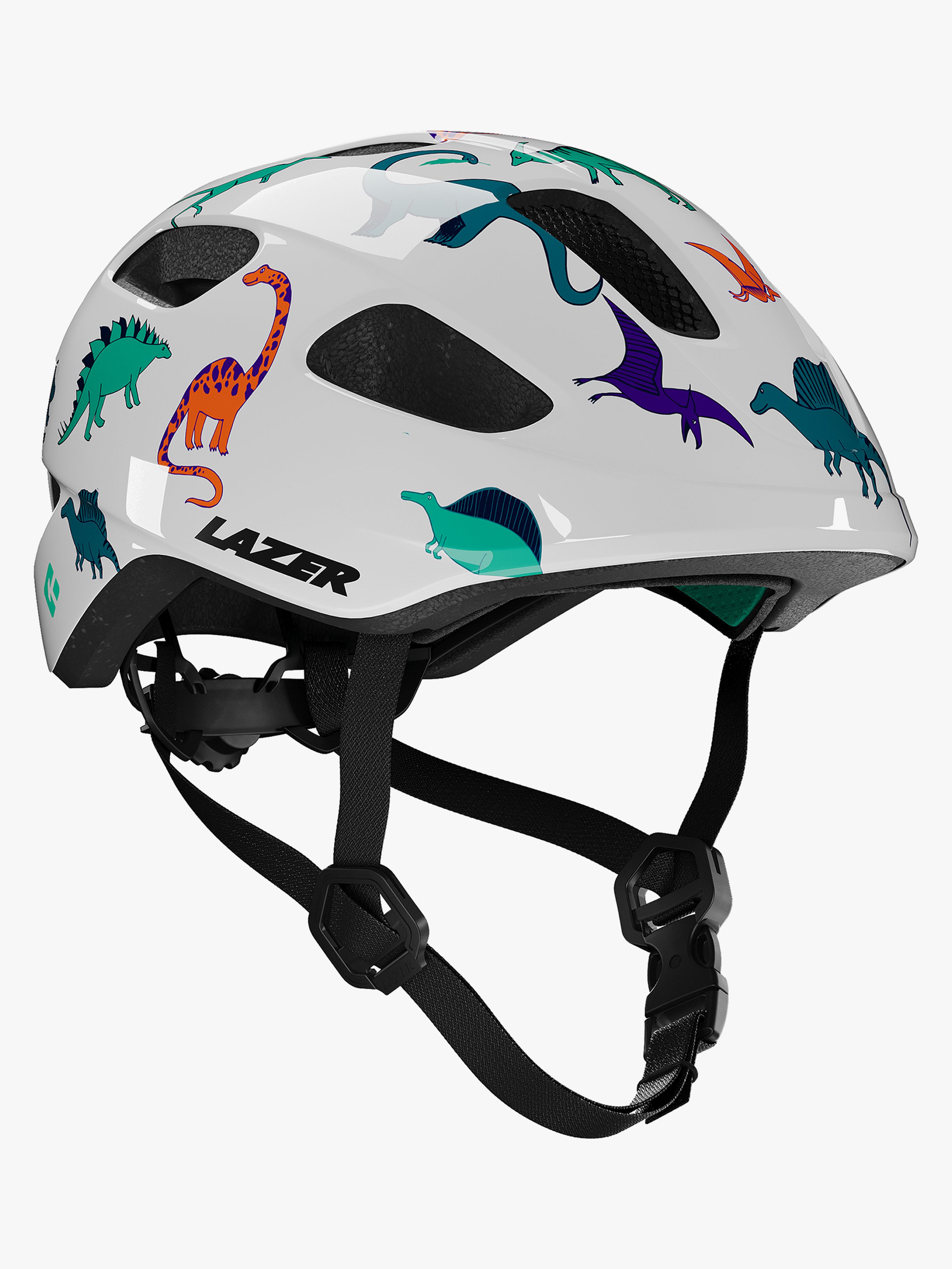 Lazer Pnut KinetiCore 2.0 Sykkelhjelm Dinosaurs - Sykkelhjelmer - Plast
