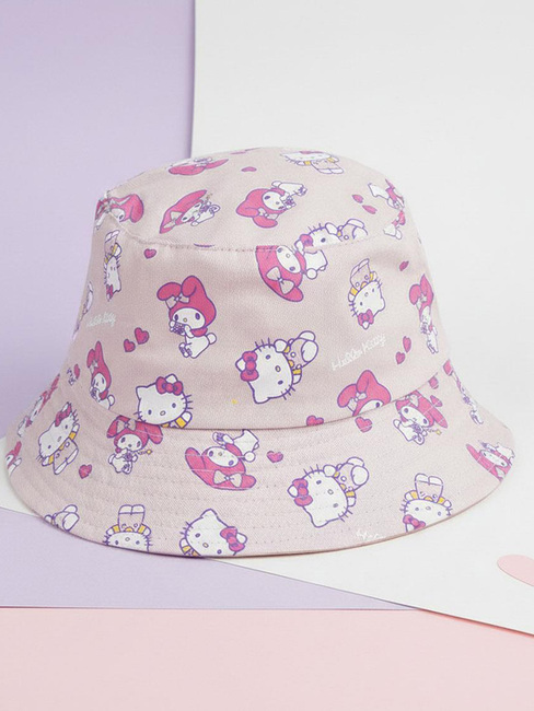 Hello Kitty Bøttehatt, Rosa