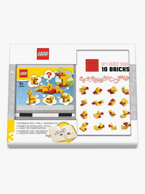 LEGO Duck Build Notisbok med Gel-penn