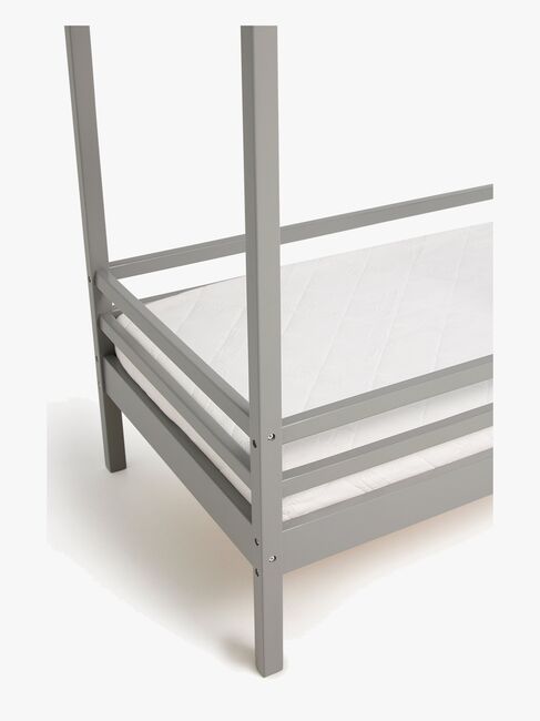 Minitude Nordic Jax Husseng med BabyMatex Carpathia Madrass 70x140, Grå