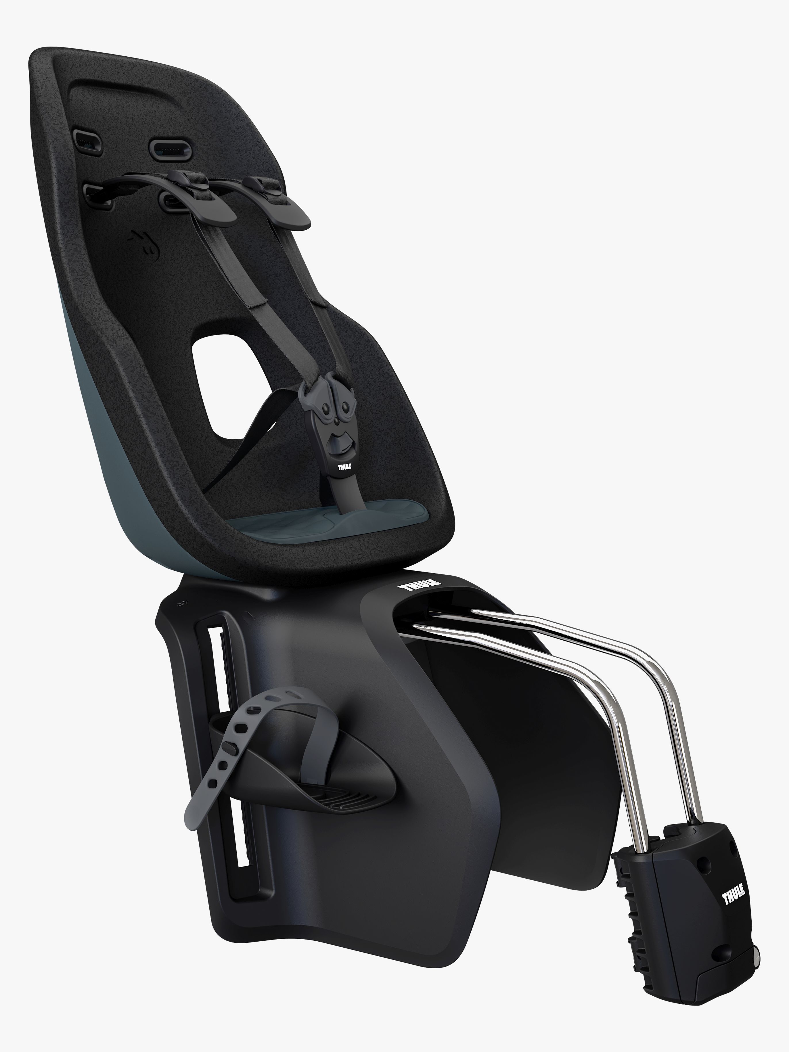 Thule Yepp Nexxt 2 Maxi Frame Mount Sykkelsete, Dark Slate - Sykkelseter