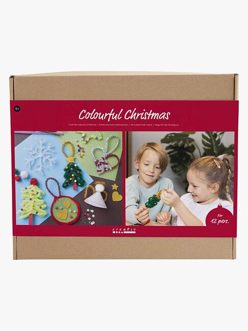 Creativ Company DIY Hobbysett Fargerik Jul