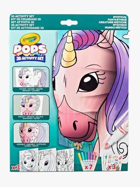 Crayola Pops 3D Skissebok - Mystical