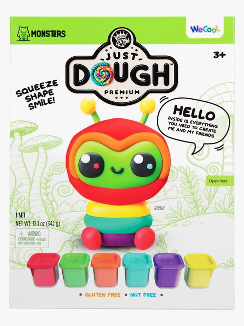 Just Dough Lufttørkende Leire Fremmed 57 g, 6-Pakk