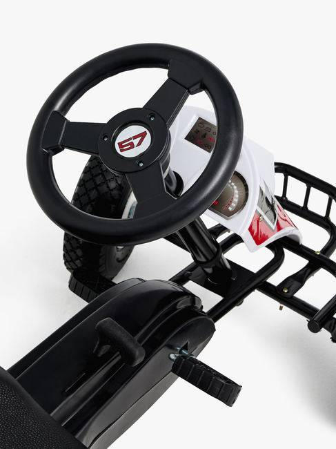 Alex's Garage Pedal-gokart, Hvit