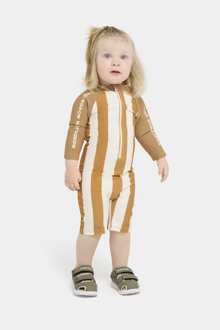 Nordbjörn Hönö UV-Drakt, Brown Stripe