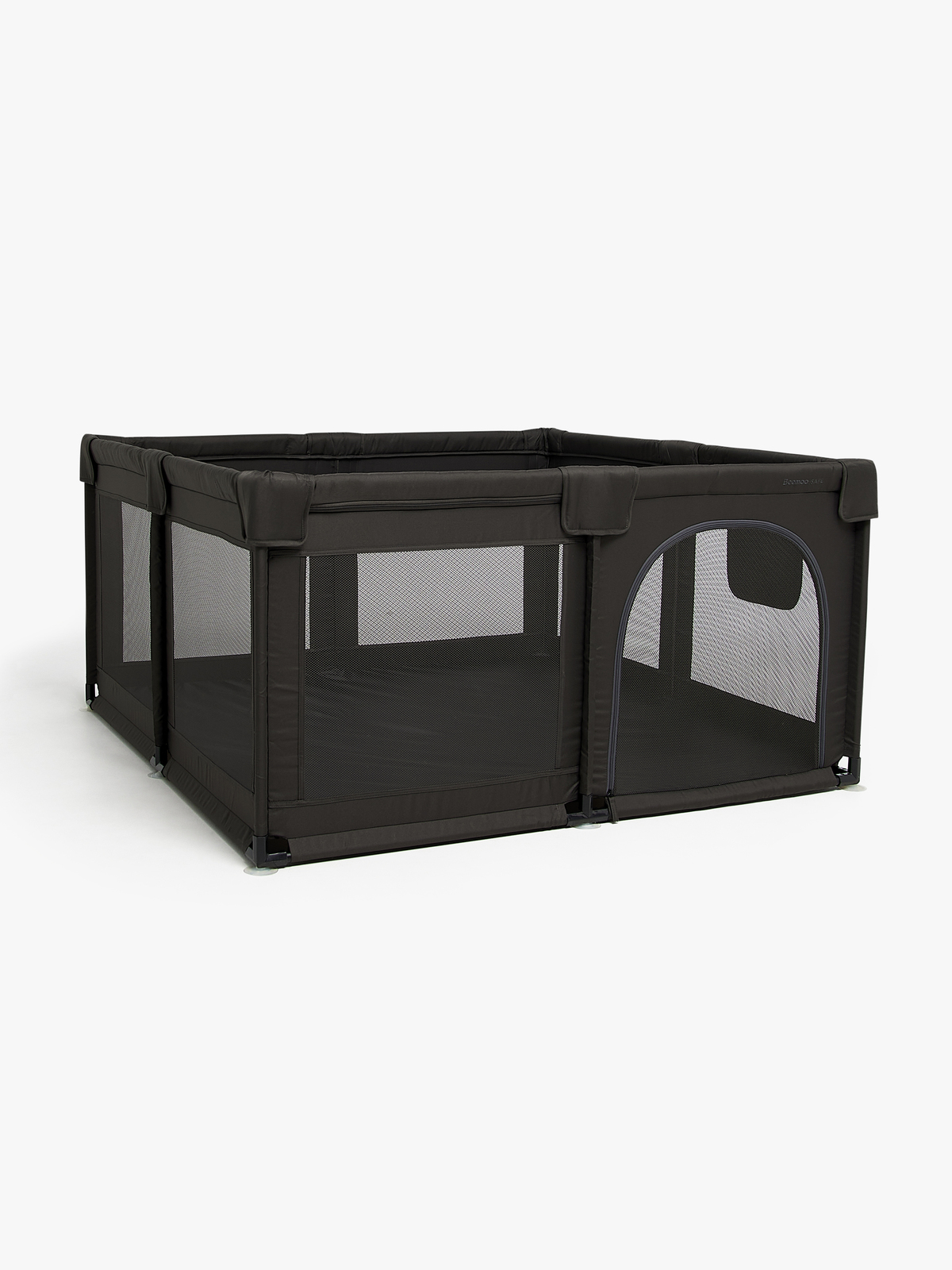 Beemoo SAFE Space Lekegrind 130x130, Ash Grey