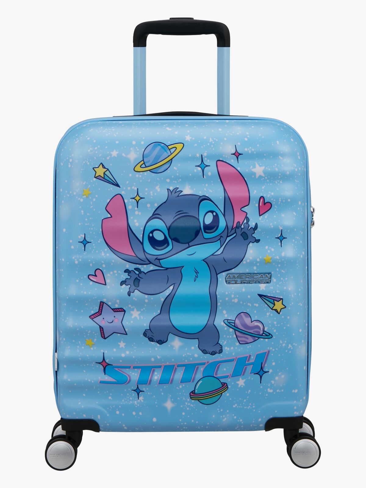 American Tourister Wavebreaker Disney Spinner Koffert 35L, Stitch Universe