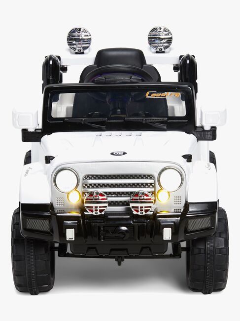 Alex's Garage Elbil Jeep, Hvit