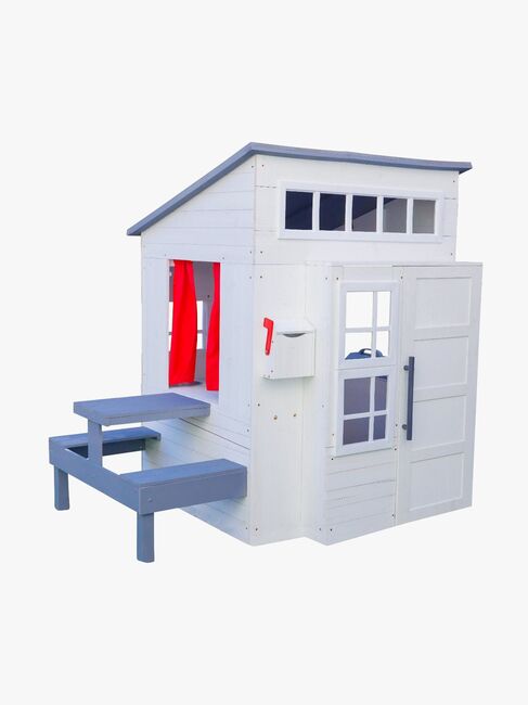 KidKraft Modern Outdoor Lekestue, Hvit 
