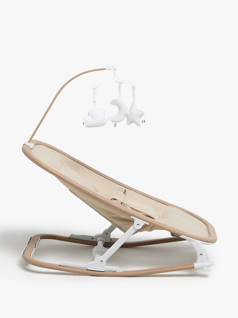 Beemoo PLAY Soothe Vippestol, Soft Beige/Nature