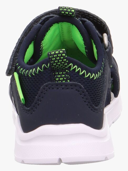 Superfit Wave Sandaler, Blå/Lysegrønn