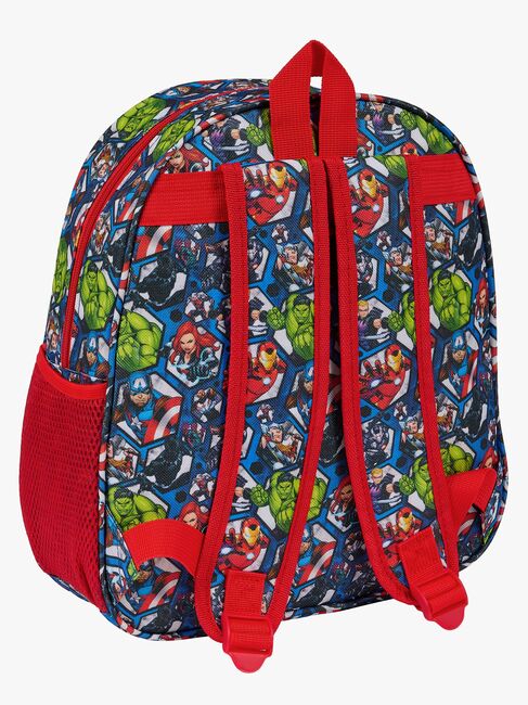 Marvel Avengers 3D Ryggsekk 8.5L, Svart/Rød