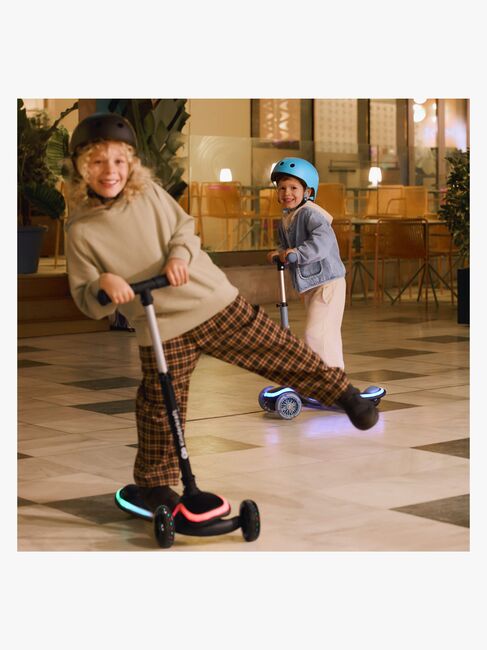 Kinderkraft Raket Sammenleggbar 3-hjuls Sparkesykkel, Svart