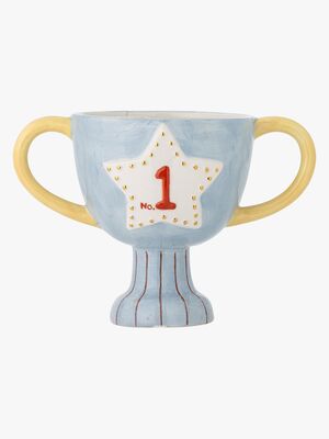 Bloomingville MINI, Trophy Blomsterpotte Keramikk, Flerfarget