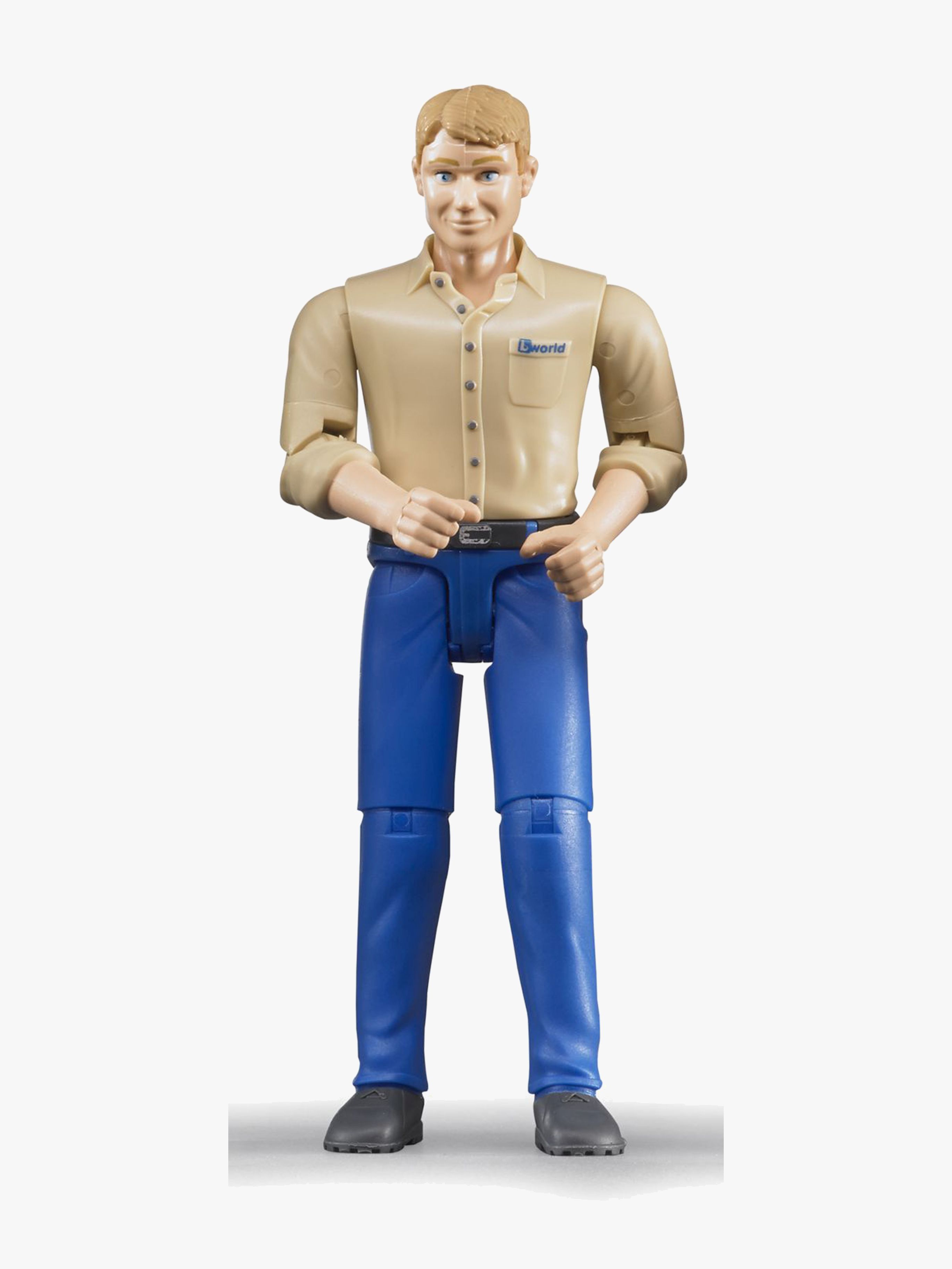 Bruder Figur Med Blå Jeans - Øvrig