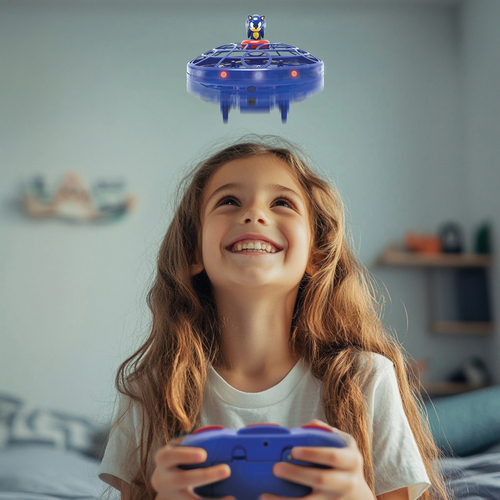 Sonic Radiostyrt Flygende UFO med Lys