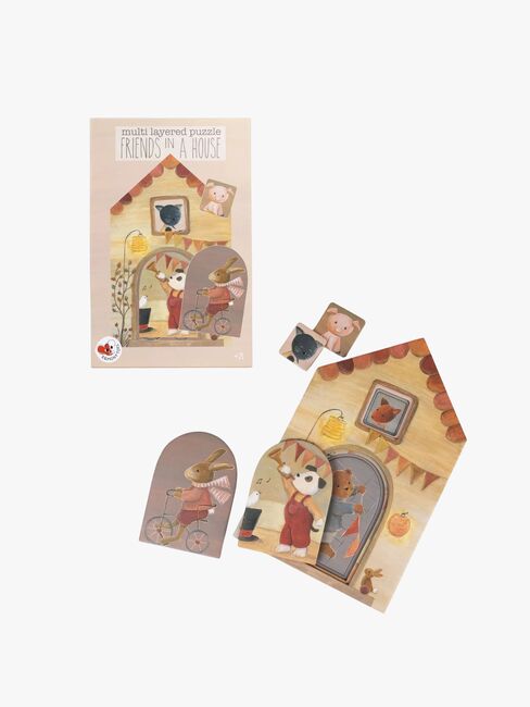 Egmont Toys Vennegjeng Puslespill med Flere Lag