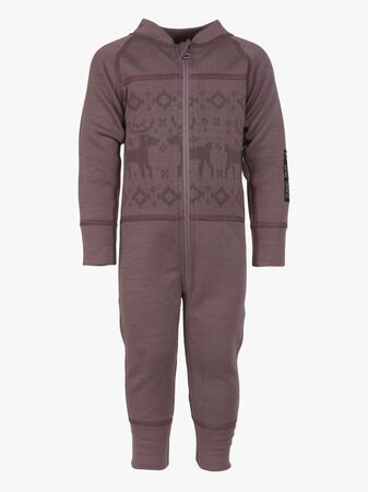 Lindberg Kåbdalis Merino Undertøysdress Merinomix, Dusty Mauve