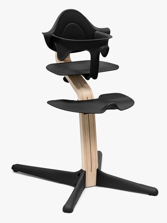 Stokke Nomi Stol inkl. Babysett, Black
