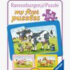 Ravensburger Puslespill Dyrevenner 3x6 Biter