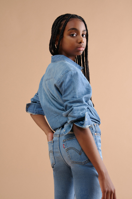 Levi's LVG 726 High Rise  Utsvingte Jeans, Clean Getaway