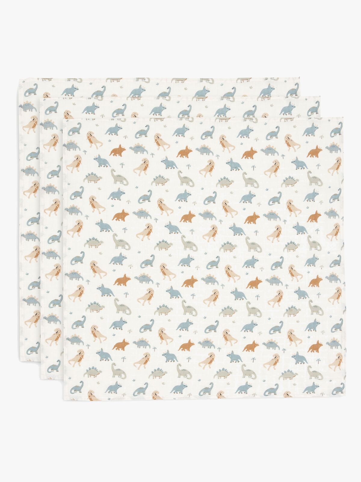 Jollein Musselinteppe 3-Pakk, Roarsome