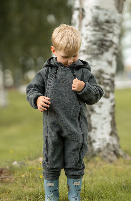 Lindberg Ramund Fleecedress, Green