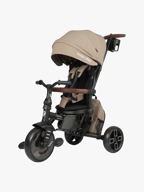 QPlay Comfo Max Sammenleggbar Trehjulssykkel, Coffee