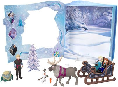 Disney Frozen Eventyrboksett med Figurer