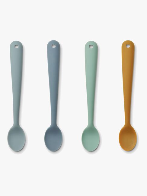 LIEWOOD Siv Skjeer 4-Pack, Blue Multi Mix