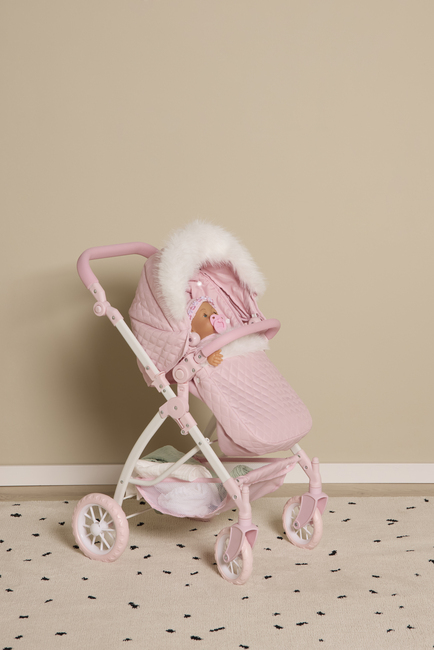 Cloudberry Castle Dukkevogn Konvertibel Pelskrage