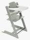 Stokke Tripp Trapp Matstol Bundle inkl. Brikke, Glacier Green/White