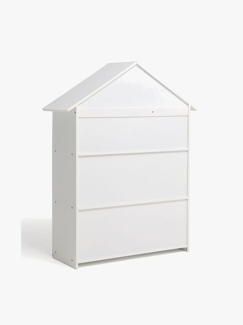 Alice & Fox POLLY Bokhylle & Dukkehus, Hvit