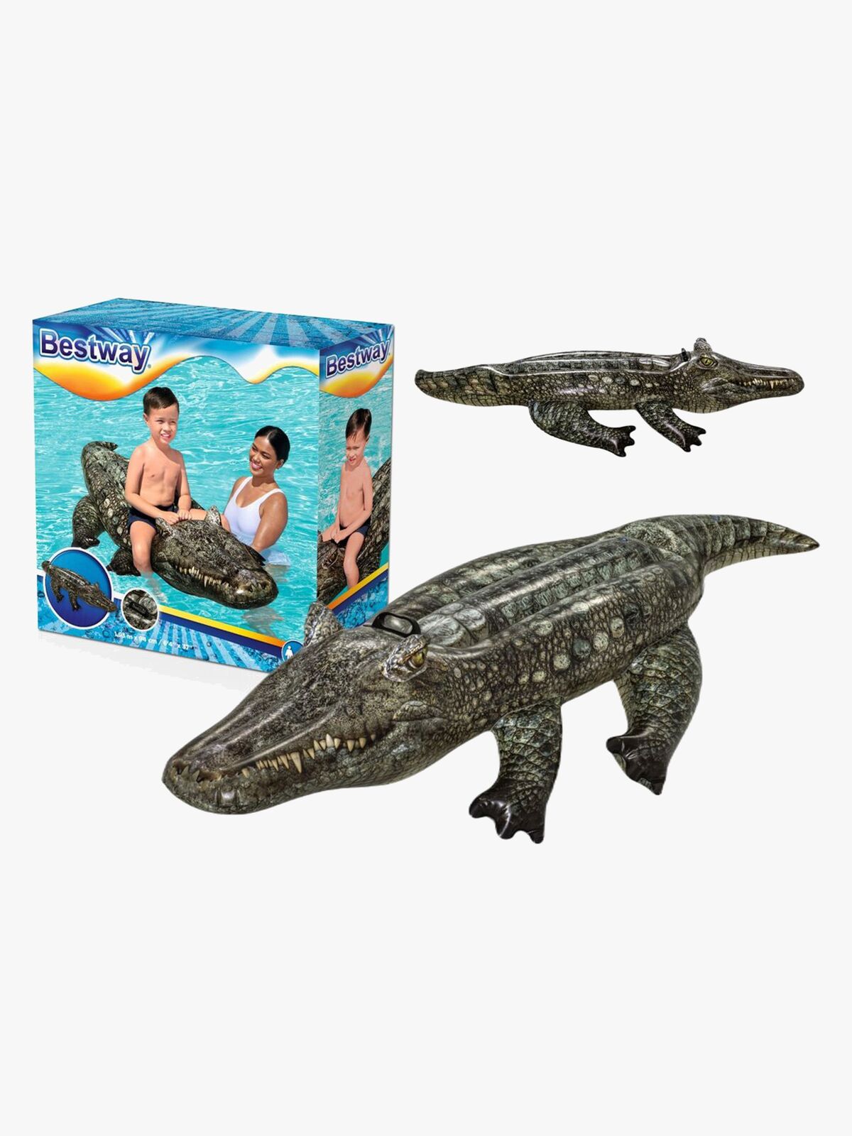 Bestway Reptil Flytemadrass, Grønn