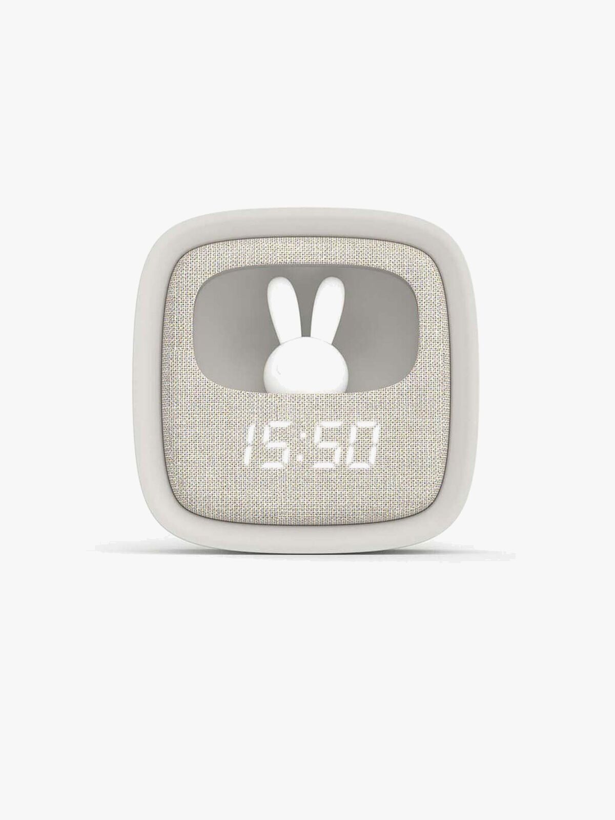 MOB Vekkeklokke med Lys Billy Clock, Grå