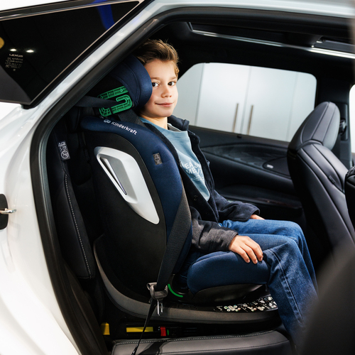 Kinderkraft I-GROW 2 Plus i-Size Bilstol, Navy