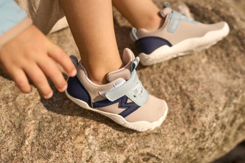 Mikk-Line Barefoot Sneakers, Stone Blue Dark